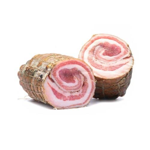 Pancetta arrotolata