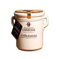 Salsiccia sotto sugna in vaso di terracotta