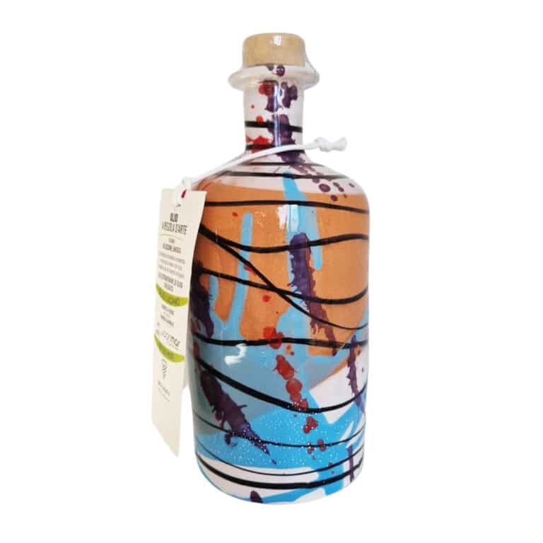 Orio in eramia a Pois. Olio extra vergine di oliva. 500 ml. Muraglia