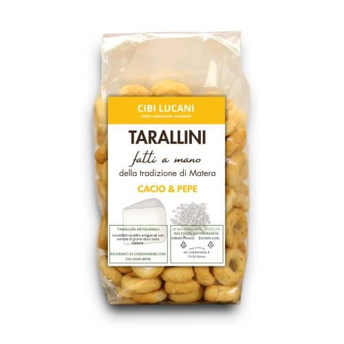 tarallini cacio e pepe
