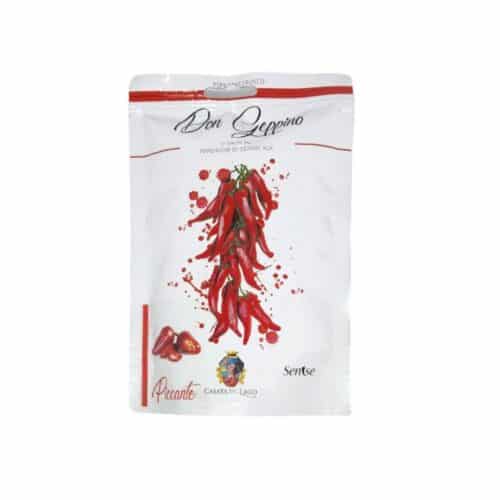 Peperoni cruschi fritti ottenuto dal peperone di senise IGP