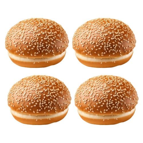 Burger Bun con sesamo bianco 4pz