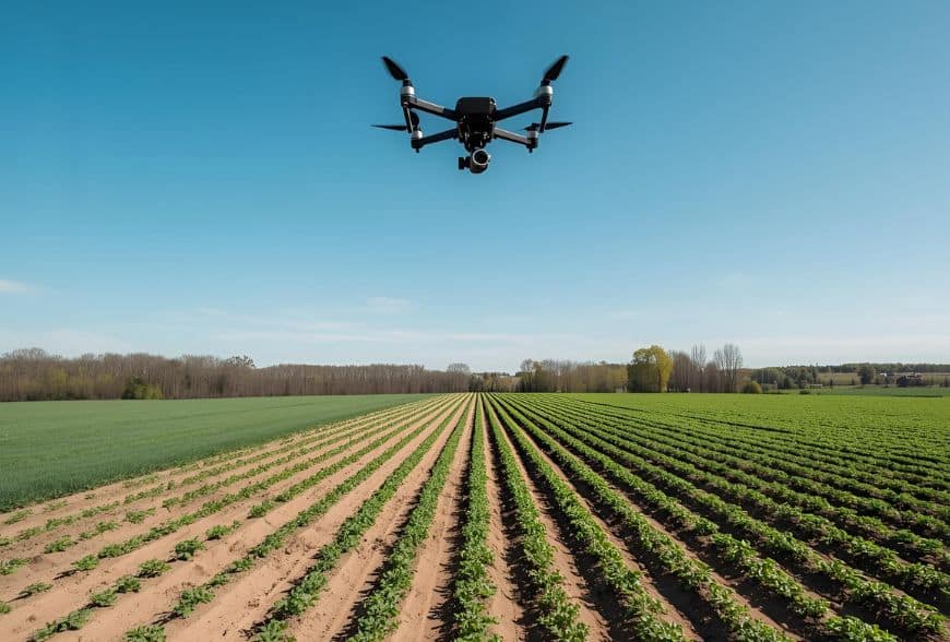 futuro della viticoltura con droni, satelliti e robot