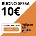 Buono spesa 10€ *sul prossimo ordine
