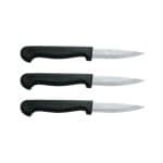 Set 3 coltelli in acciaio inox