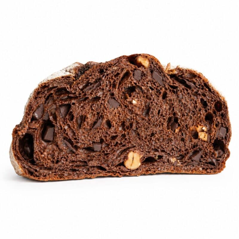 PANE AL CIOCCOLATO E NOCI 1